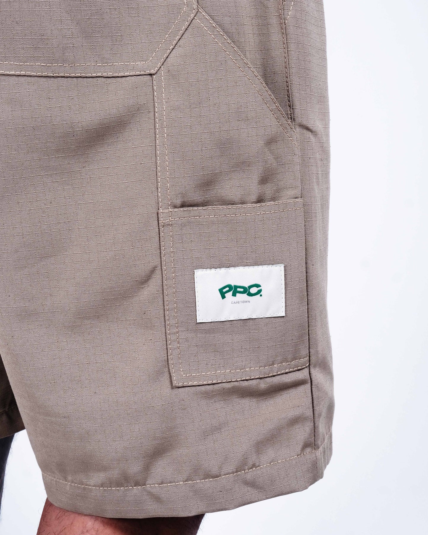 Potplantclub Carpenter Shorts - Khaki AW26