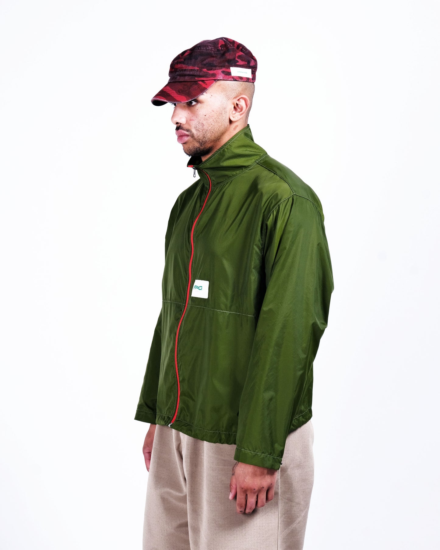 Potplantclub Ripstop Nylon Jacket - Olive  AW26