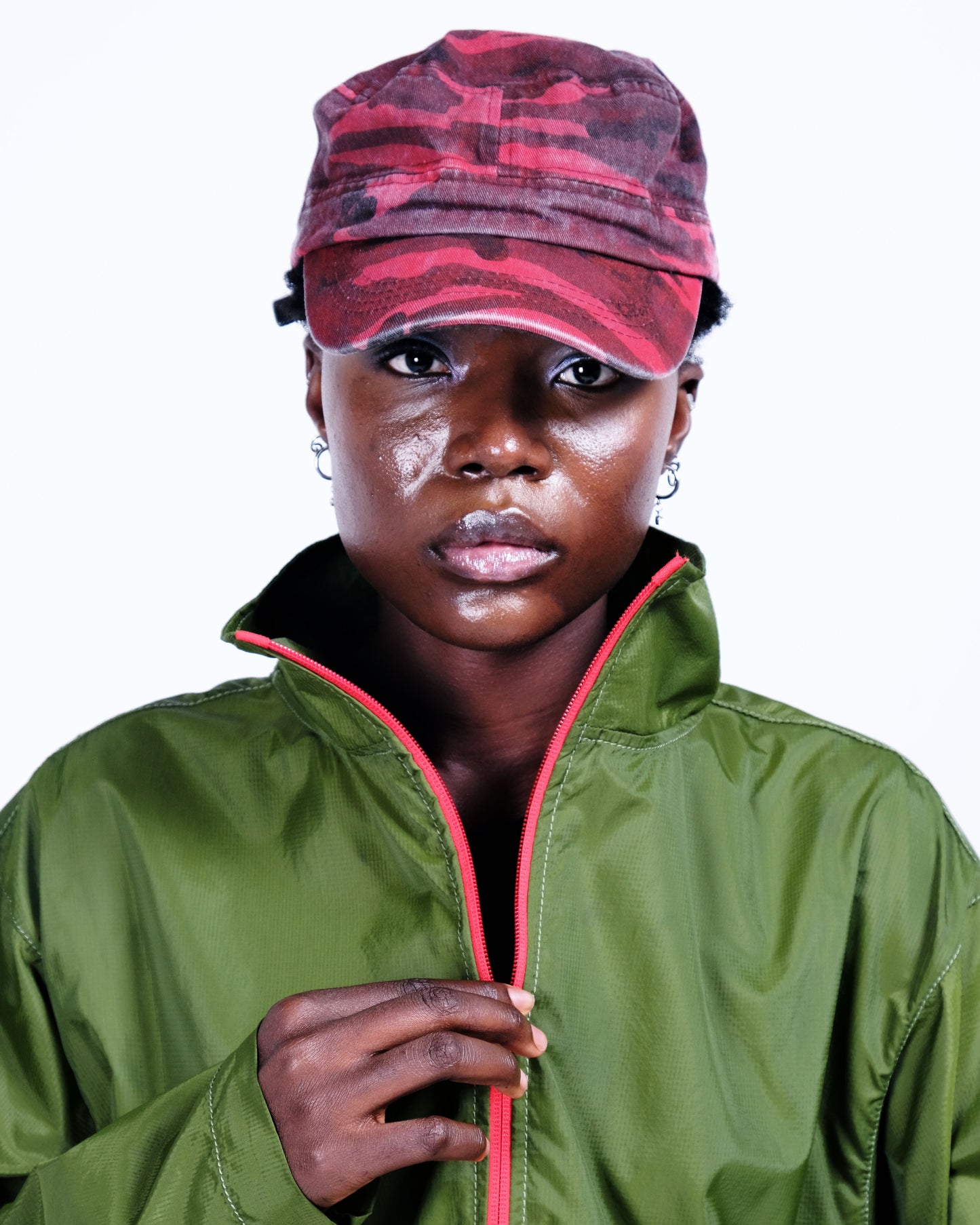 Potplantclub Ripstop Nylon Jacket - Olive  AW26