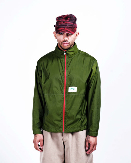 Potplantclub Ripstop Nylon Jacket - Olive  AW26