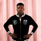 Kasi Flavour "Bench" Zip Up Knit Jacket - Black