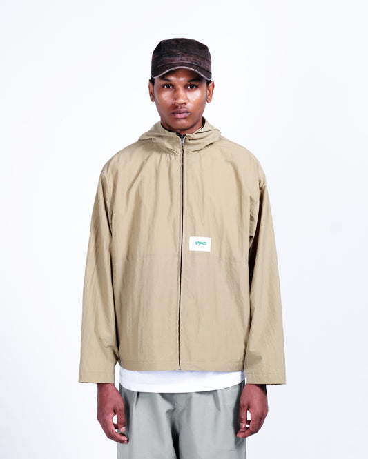 Potplantclub Taslon Windbreaker - Khaki AW26