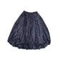 Aelahn Bubble Skirt - Check