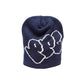 Pot Plant Club Skull Beanie - Navy