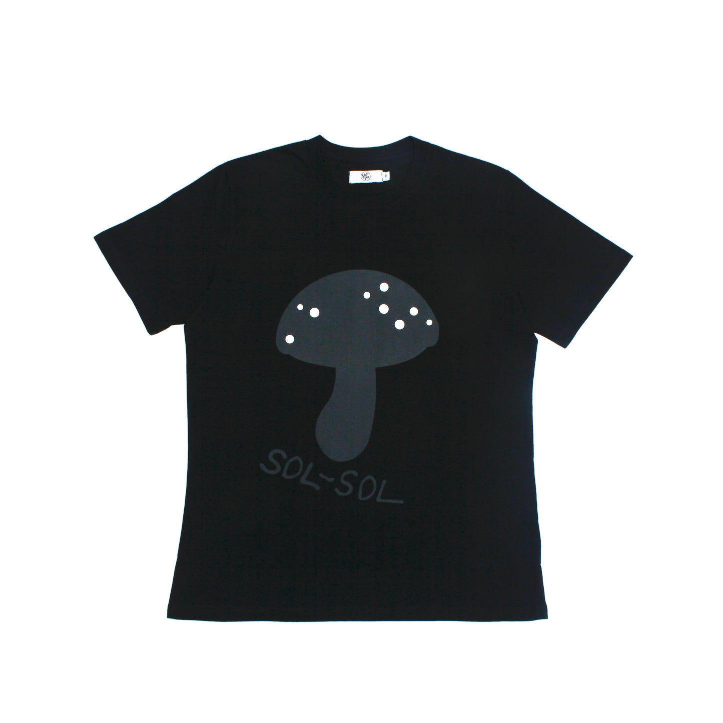Sol Sol "Garden Mushroom" T-shirt - Black