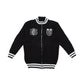 Kasi Flavour "Bench" Zip Up Knit Jacket - Black