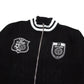 Kasi Flavour "Bench" Zip Up Knit Jacket - Black
