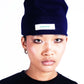 Potplantclub "PPCSTAPLES002" Ribbed Beanie - Navy AW26