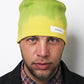 Potplantclub "PPCSTAPLES002" Ribbed Beanie - Lemon and Lime