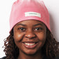 Potplantclub "PPCSTAPLES002" Ribbed Beanie - Pink