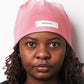 Potplantclub "PPCSTAPLES002" Ribbed Beanie - Pink