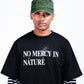 Potplantclub "No Mercy" Striped Under T-shirt - Black/White AW26
