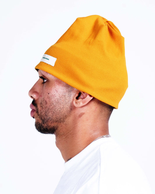 Potplantclub Ribbed Beanie - Mustard AW26