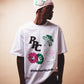 Pot Plant Club Left Over Flowers T-shirt - White