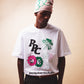 Pot Plant Club Left Over Flowers T-shirt - White