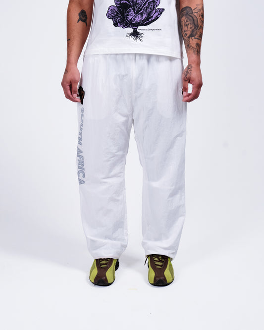 PT x PPC South Africa Track Pants- White/ Green