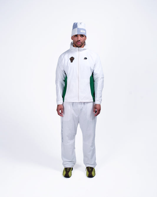 PT x PPC South Africa Track Top - White/ Green AW26