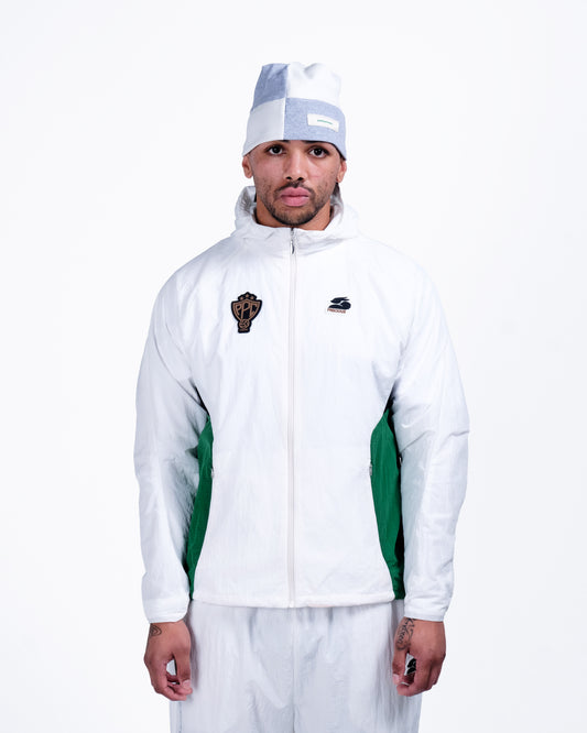 PT x PPC South Africa Track Top - White/ Green AW26