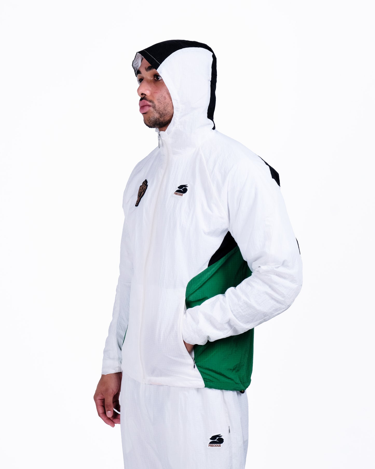 PT x PPC South Africa Track Top - White/ Green AW26
