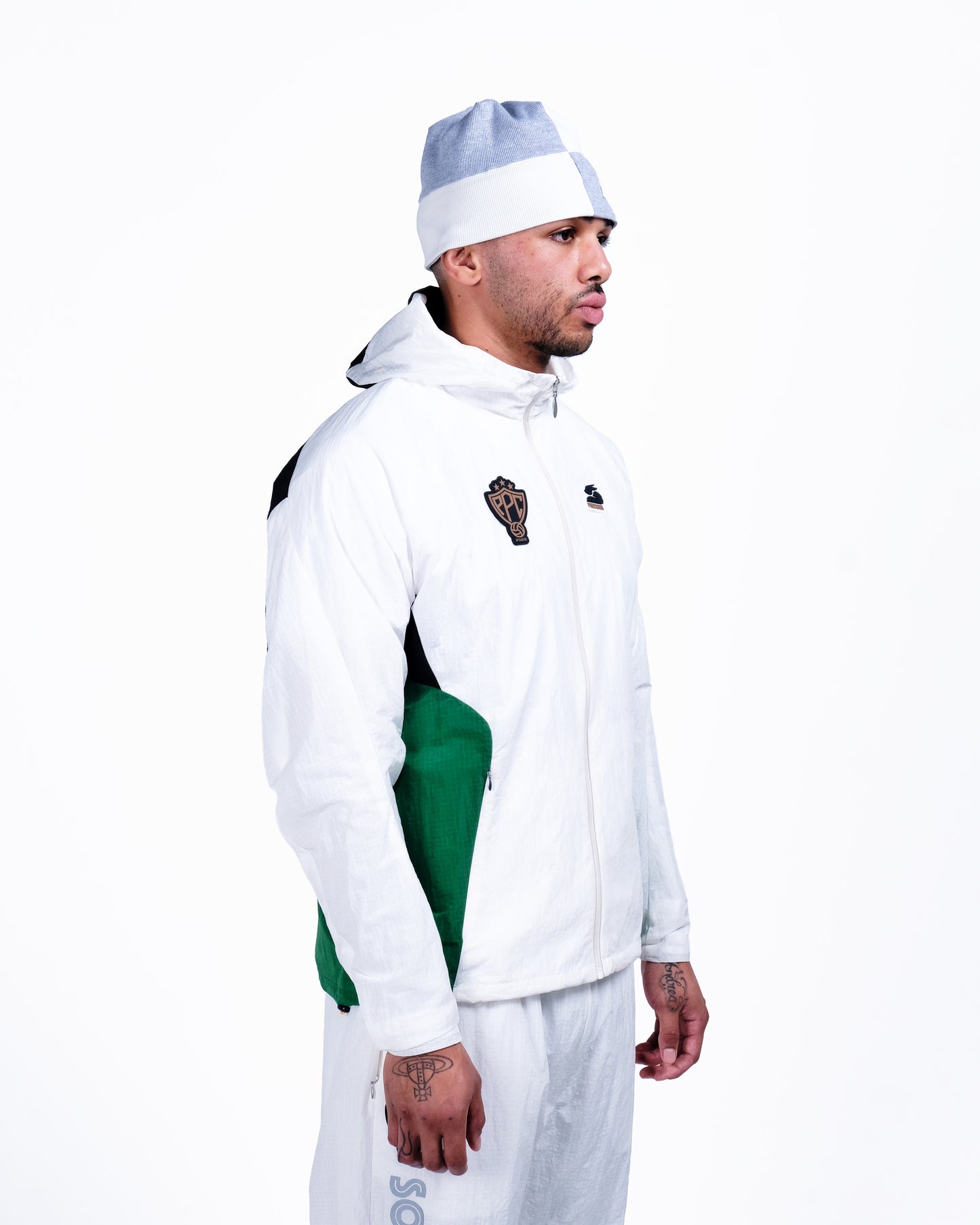 PT x PPC South Africa Track Top - White/ Green AW26
