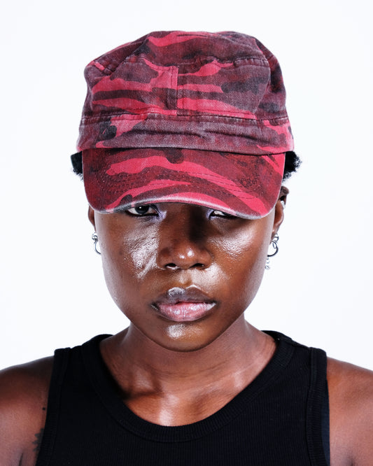 Potplantclub Painter's Cap - Red Camo AW26