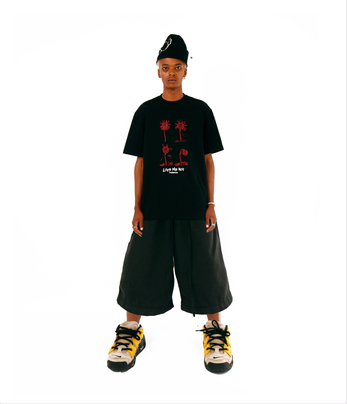 Pot Plant Club "Love Me Not" T-shirt - Black