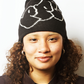 Pot Plant Club Skull Beanie - Black