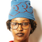 Pot Plant Club Skull Beanie - Blue