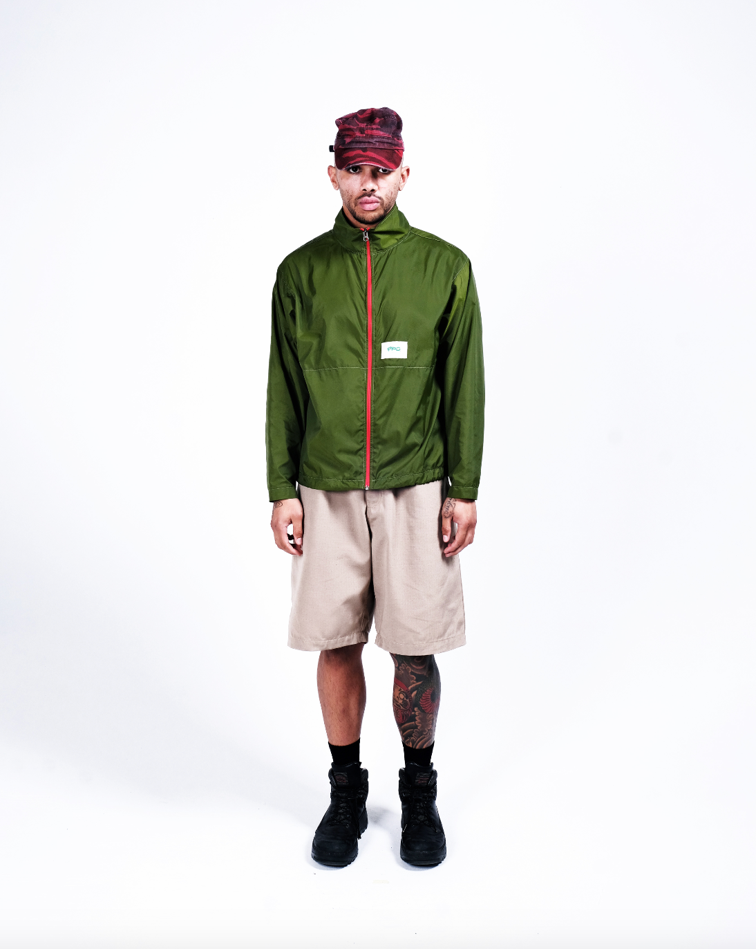 Potplantclub Ripstop Nylon Jacket - Olive  AW26