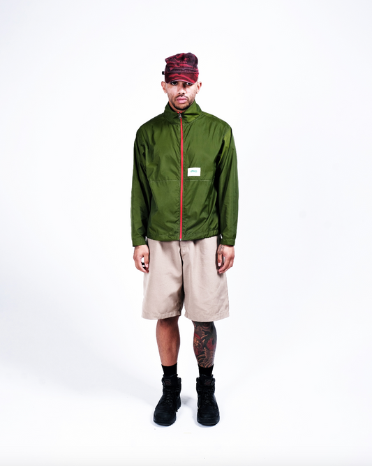 Potplantclub Ripstop Nylon Jacket - Olive  AW26