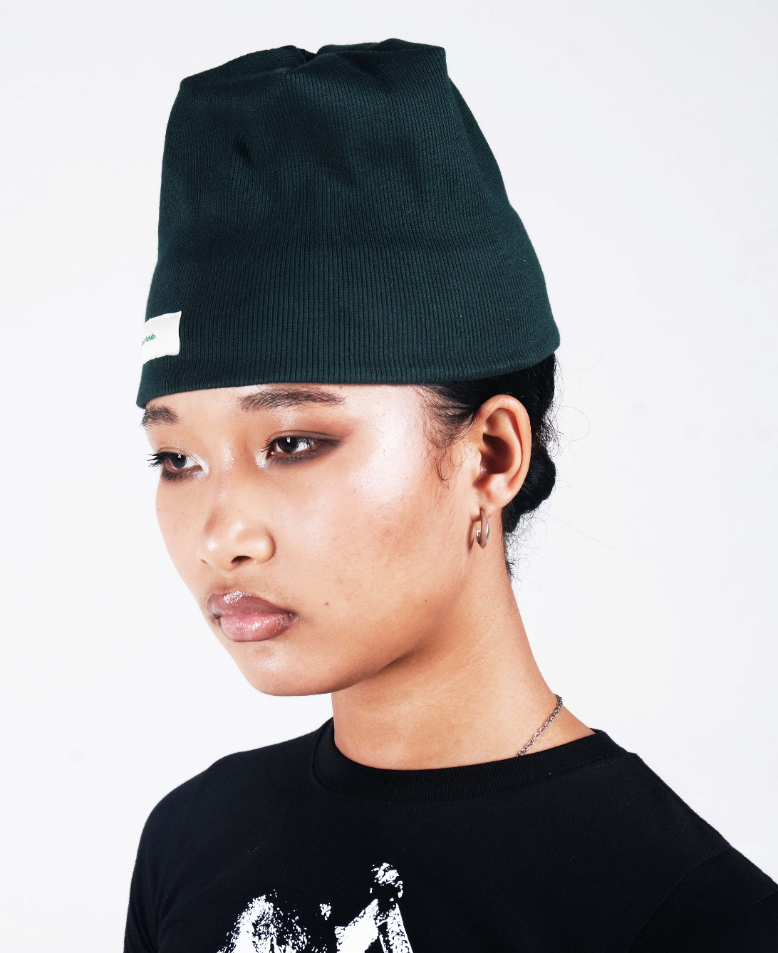 Potplantclub Ribbed Beanie - Green AW26