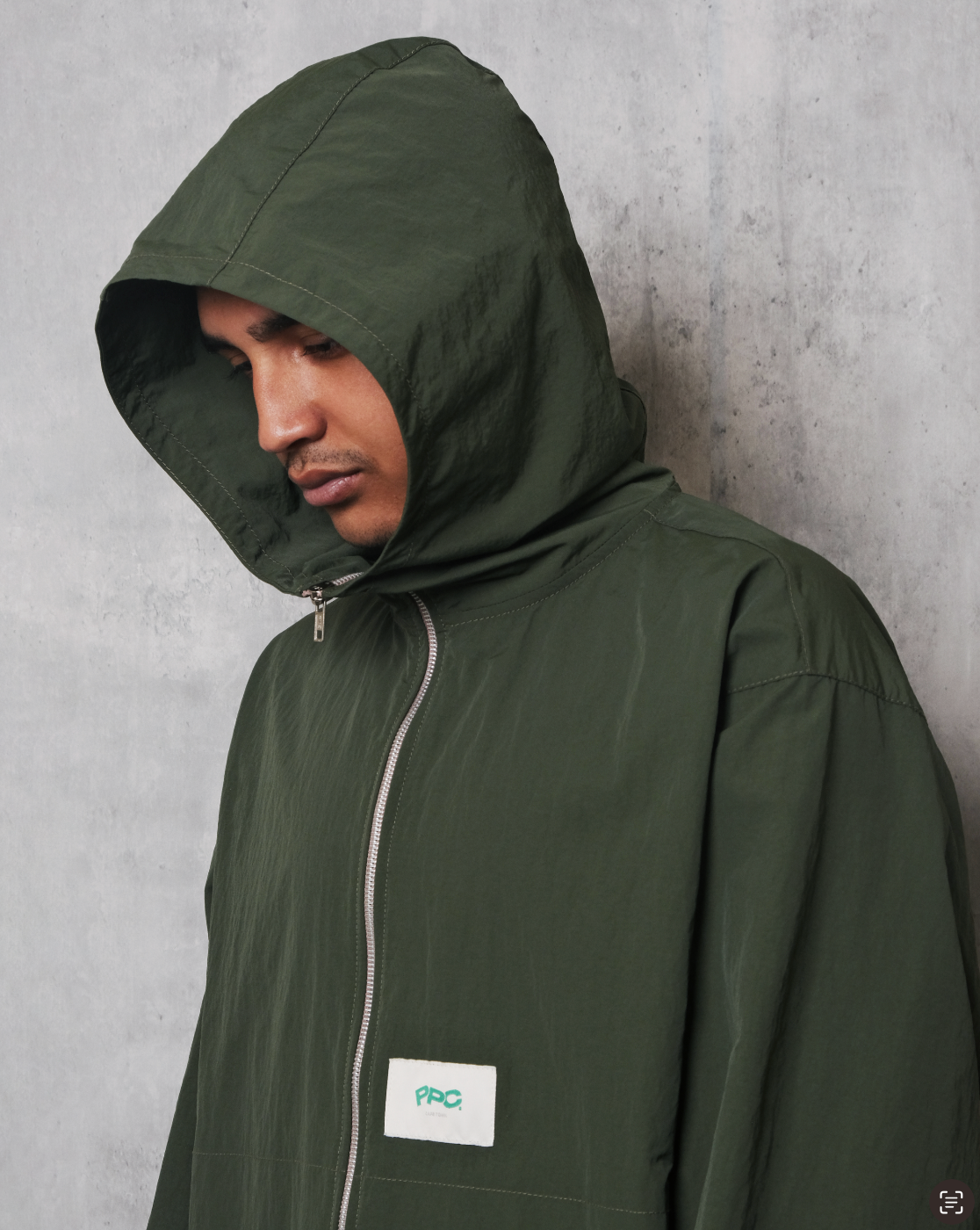Potplantclub "Lightweight" Windbreaker - Green
