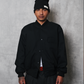 Potplantclub "Denim" Bomber Jacket - Charcoal
