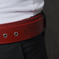 Pot Plant Club Leather Belt - Red
