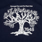 Amongst Few x PPC "Tree of Life" T-shirt - Navy